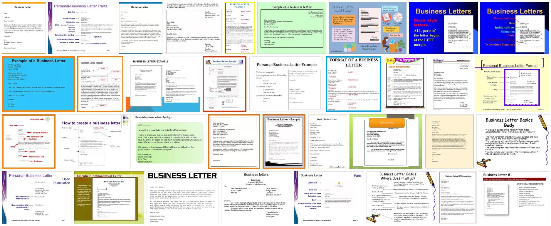 What is a business letter